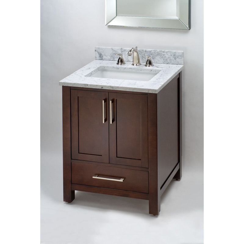 Empire Industries Monaco 30" Single Bathroom Vanity Base Only in Dark ...